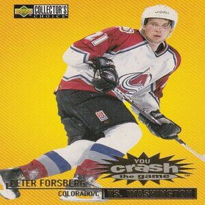 Peter Forsberg - 1997 Upper Deck Collector's Choice Hockey Card